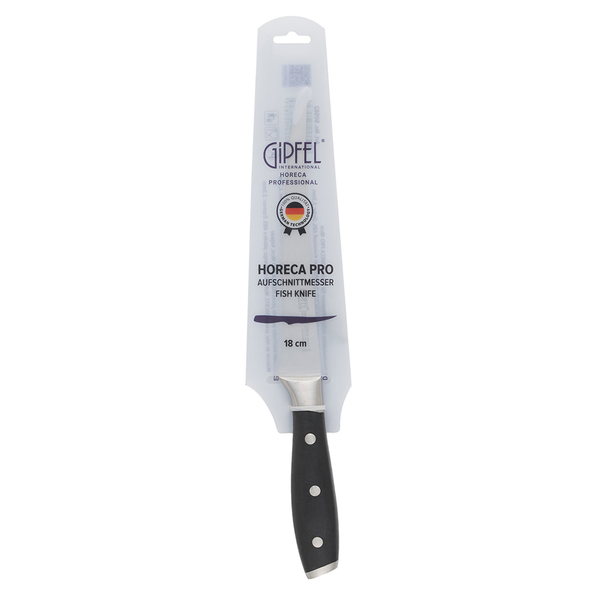 Нож разделочный для рыбы Gipfel Horeca Pro 50582 18 см фото